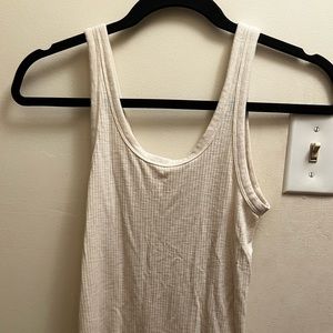 Cream Tank Top
